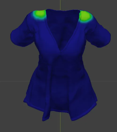 Boyfriend Shirt (By Linday) DForce Pinning Weights