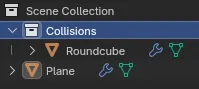 Collision collection layout