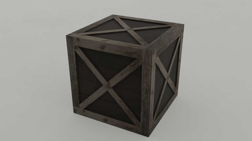 3D Asset – Simple Crate