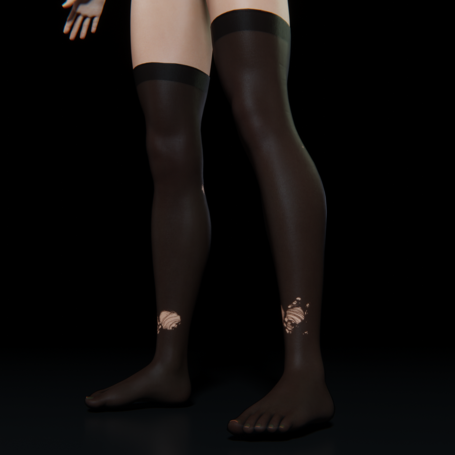 Rip & Tear Cloth in Blender with Alpha Textures Nabesaka